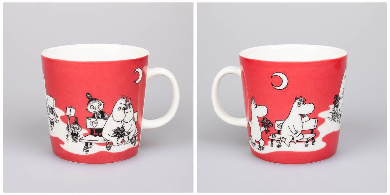 Moomin mug 2022 Mug Rose 0,4 litres from Arabia