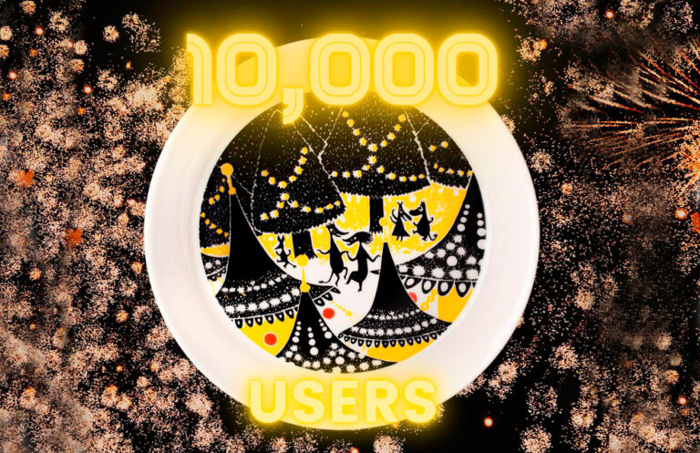 10 000 käyttäjää ja Talven ihmeet -astiasto Mukifyssa